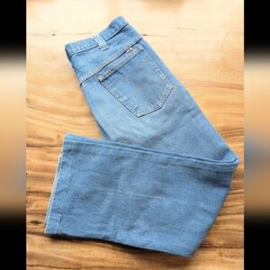 Vintage Light Wash Blue Jeans